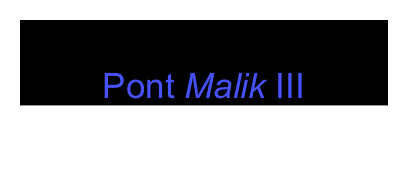 Pont Malik III