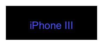 iPhone III